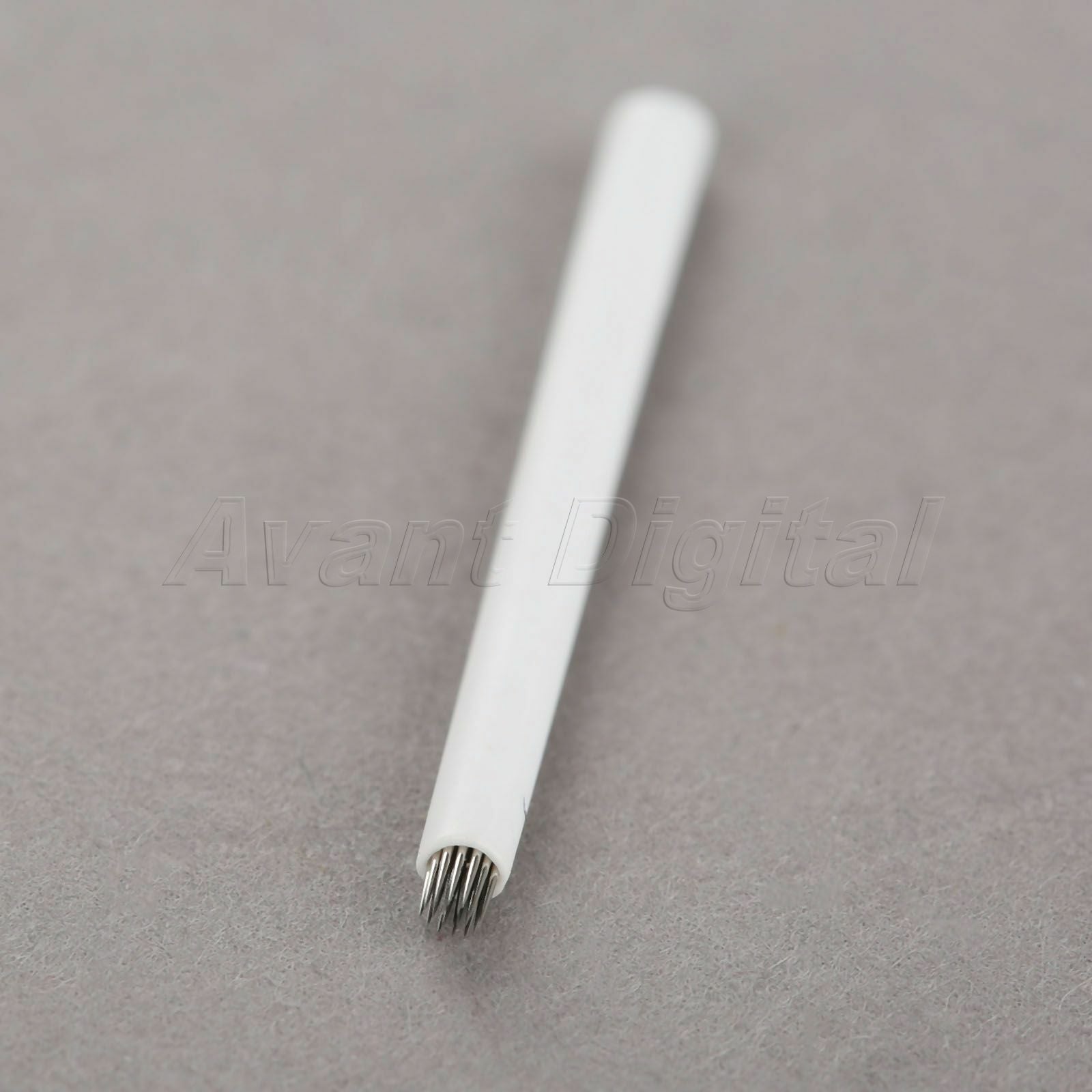 10pcs Stainless Steel Microblading Eyebrow Pen Needle Pen 18pin Round Fog Tattoo