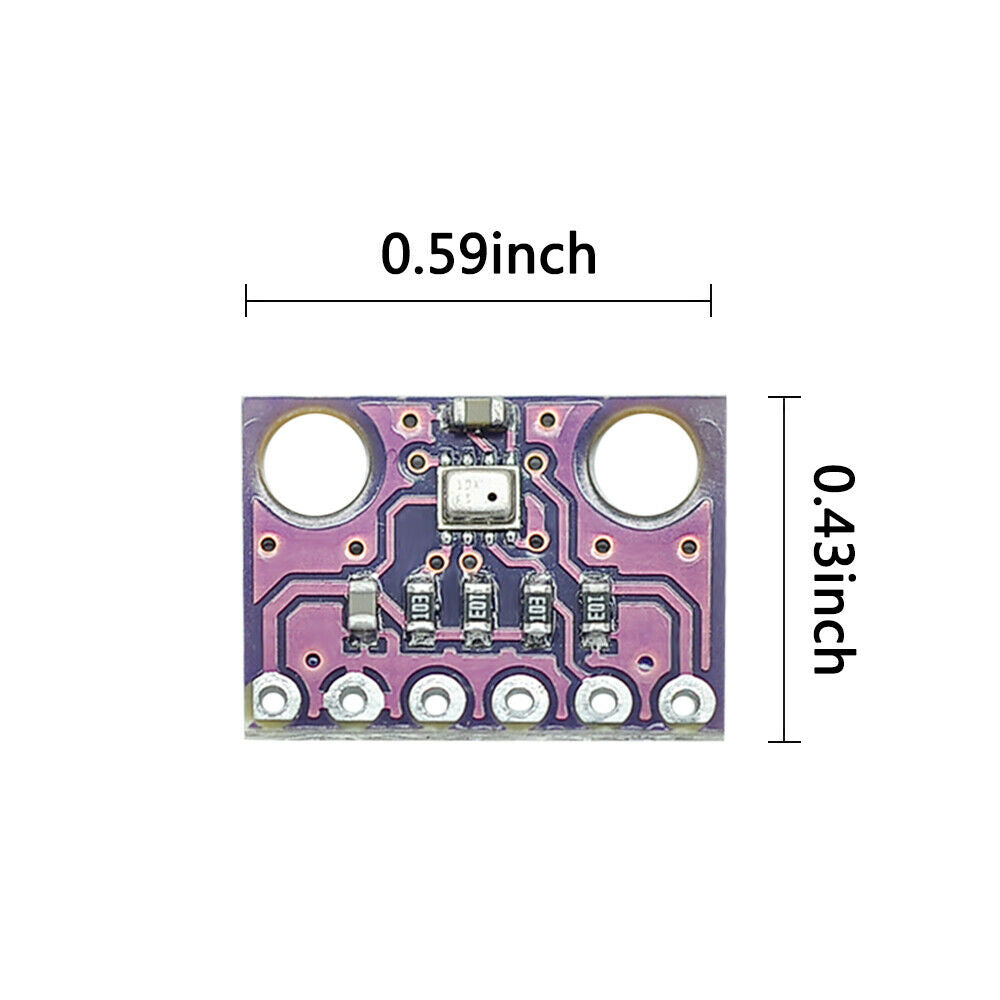 Breakout Temperature Humidity Barometric Pressure BMP280 Digital Sensor Module