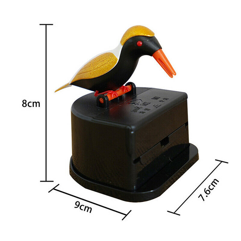 Small Bird Toothpick Container Automatic Toothpick Dispenser Toothpick Ho.l8