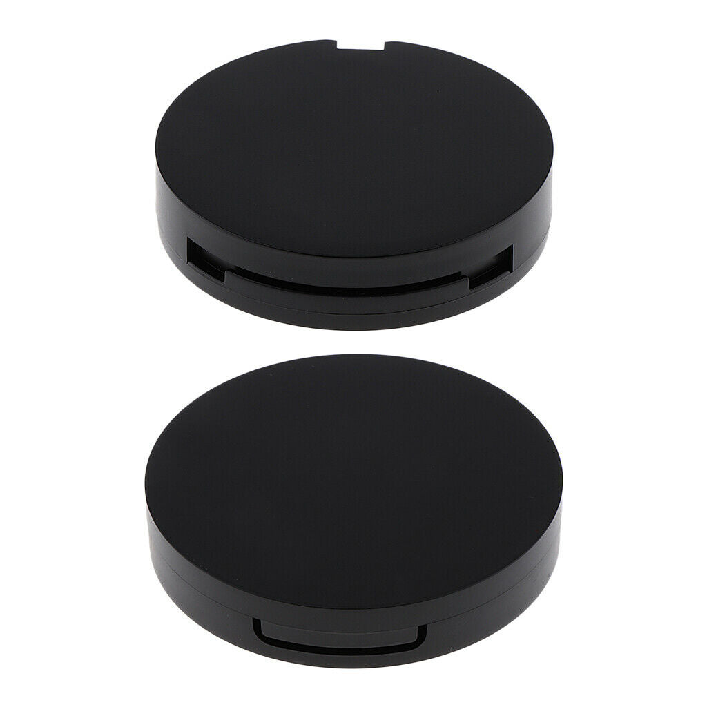 2x Empty Powder Cases Face Powder Blusher Makeup Cosmetic Jar Containers