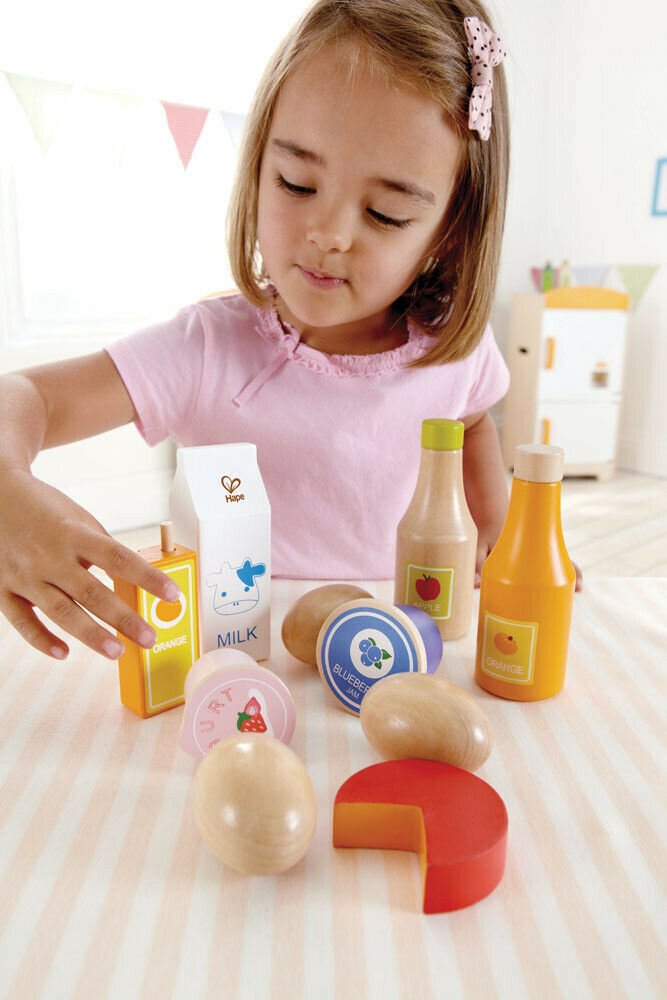 E3108 HAPE Healthy Basics Wood Food [Playfully Delicious] Toddler Children 3yrs+