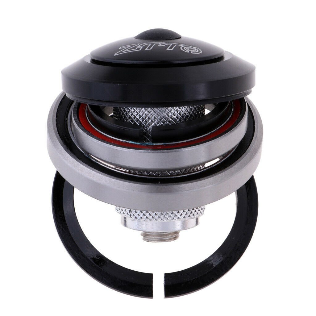 Mountain Road  Bike External Headset 1-1/8''/1-1/2''Bearing Fork Tube
