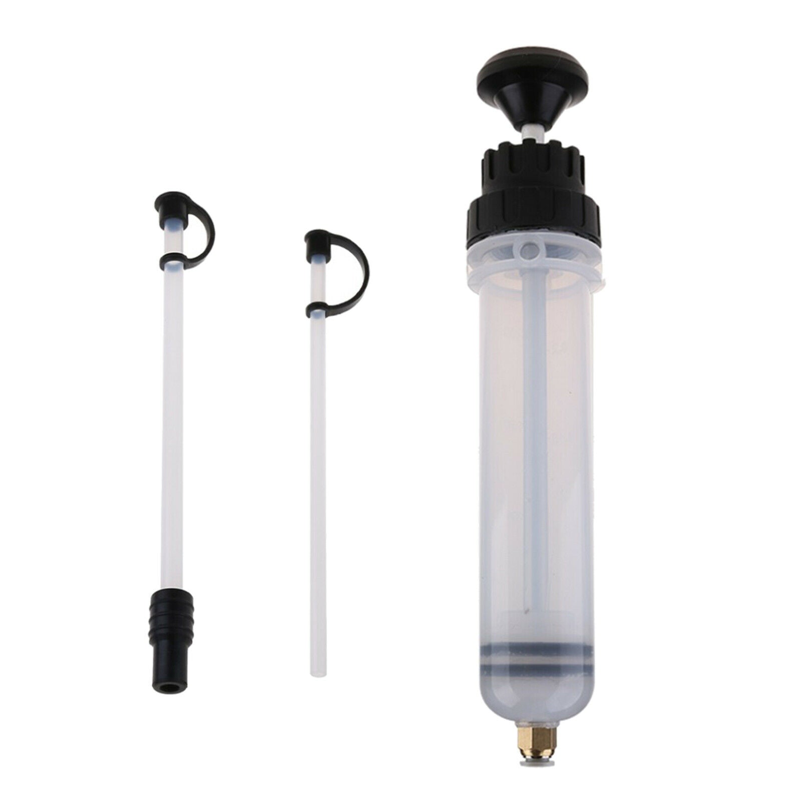 200ML Automotive Oil Fluid Extractor Set Filling Syringe Bottle Manual Pump
