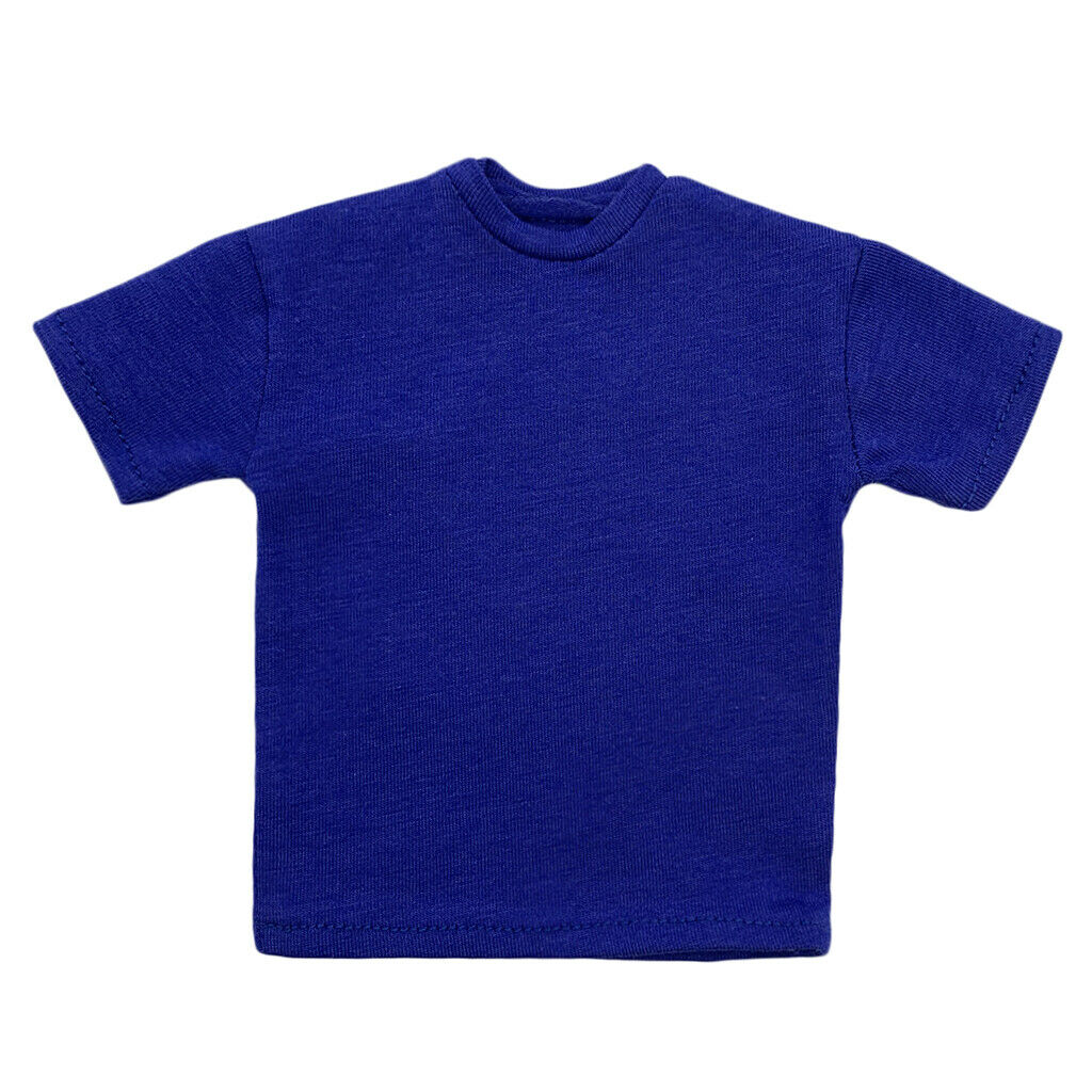 2x 1/6 Short Sleeve T-shirt for 12inch Phicen Male Figures Dress-Up Accs