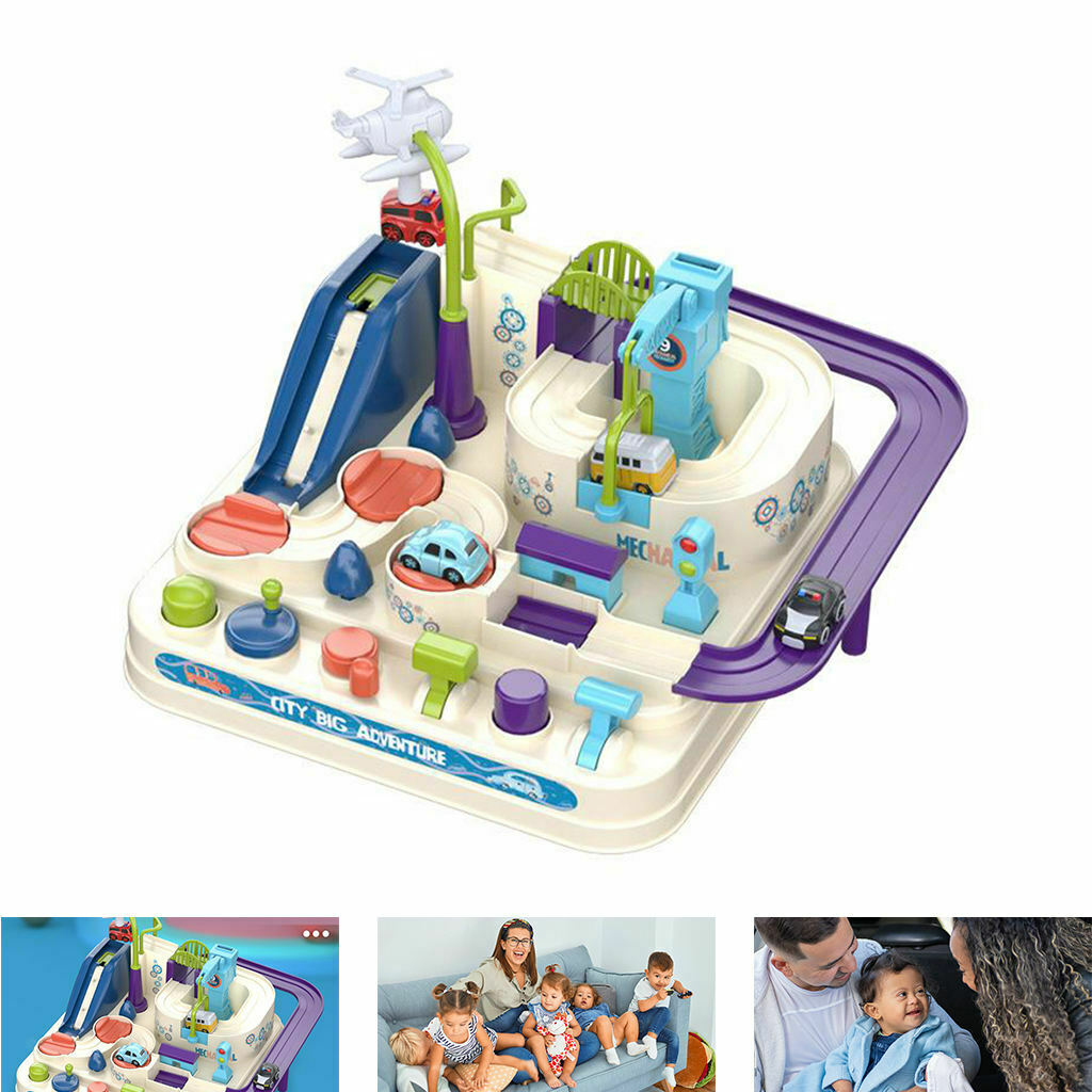 Race Tracks Car Adventure Toys Playset Eductaional Toys for Kids Boys Girls