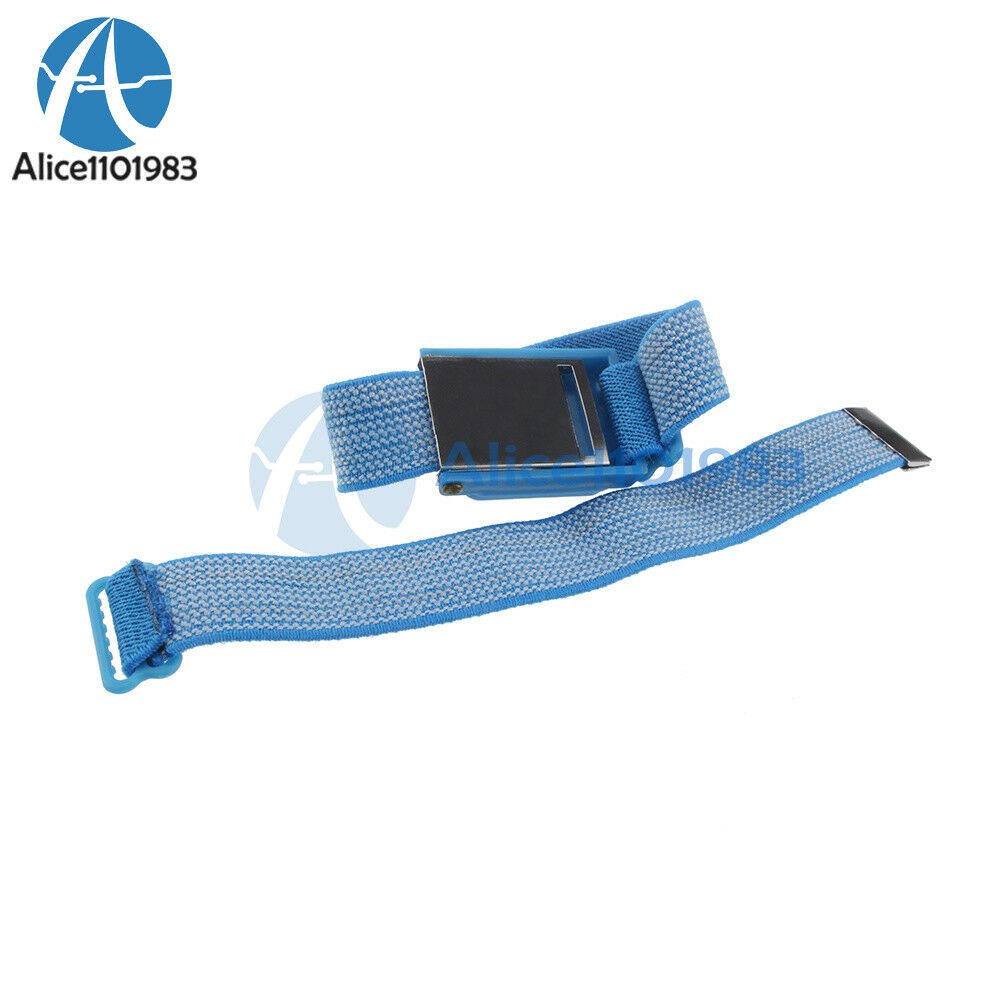 Anti Static Cordless Bracelet Electrostatic ESD Discharge Cable Band Wrist Strap