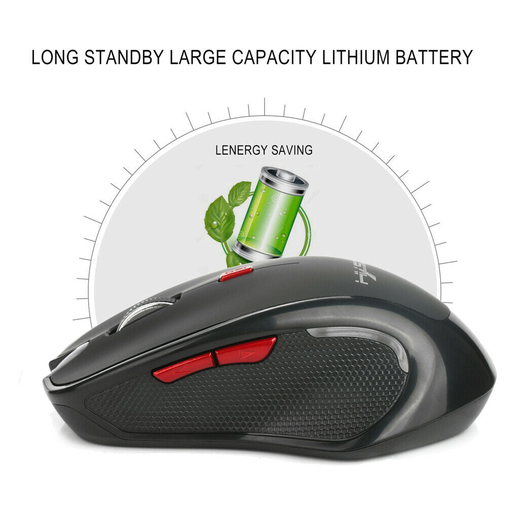 Bluetooth 3.0 Wireless Optical Mouse Mice Adjustable DPI for Tablet PC BP Gaming