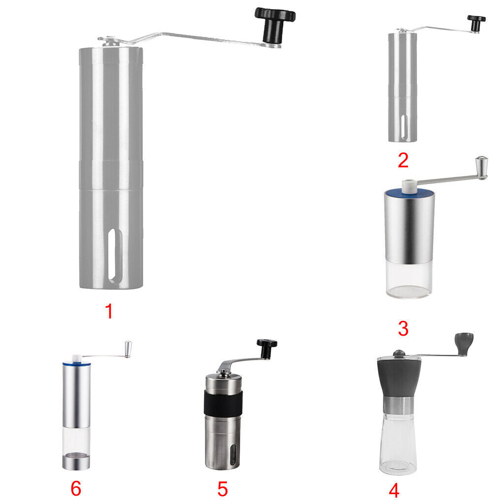 Manual Coffee Grinder Coffee Mill - Very Convenient to Carry, with Adjustable