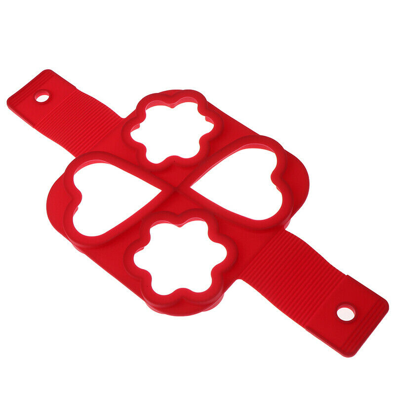 4 Cavity Pancakes Maker Fast cooking tool Silicone Pancake Mold Pastry To.l8