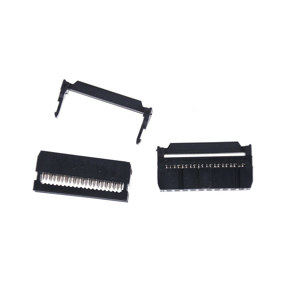 20Pcs 2x10 2.54 Pitch IDC FC-20 Pin Female Wire Header Connector For FlatCableDD
