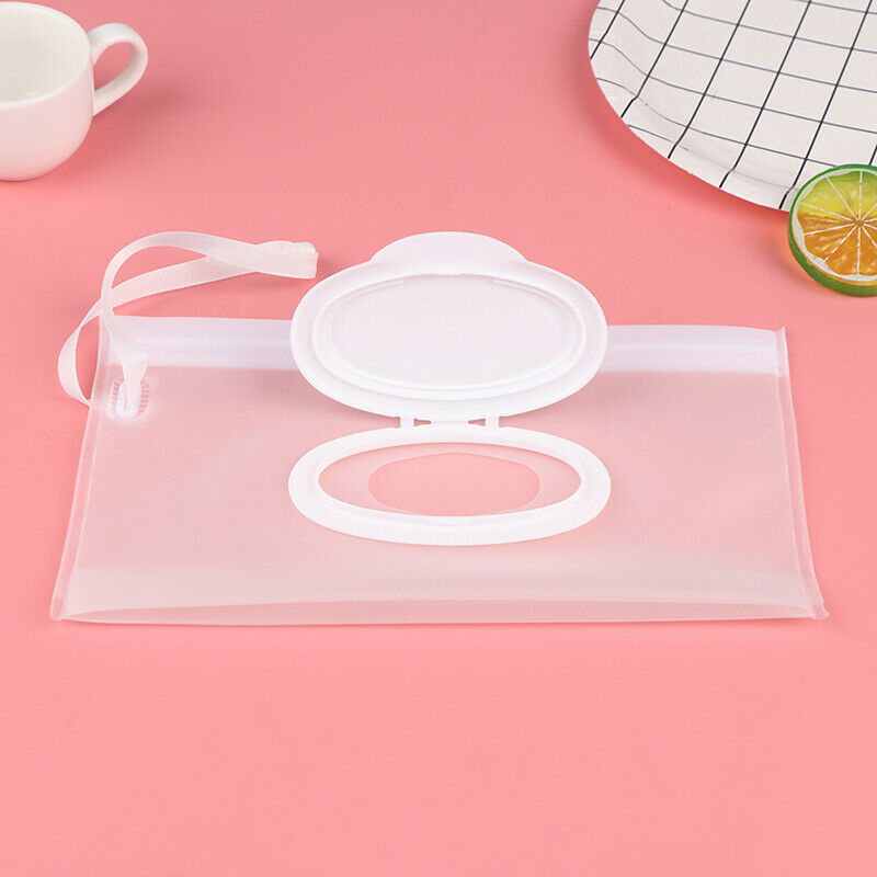 Portable Baby Kids Wet Wipes Clutch Carrying Bag Wet Paper Tissue ContaSEZYCHAU