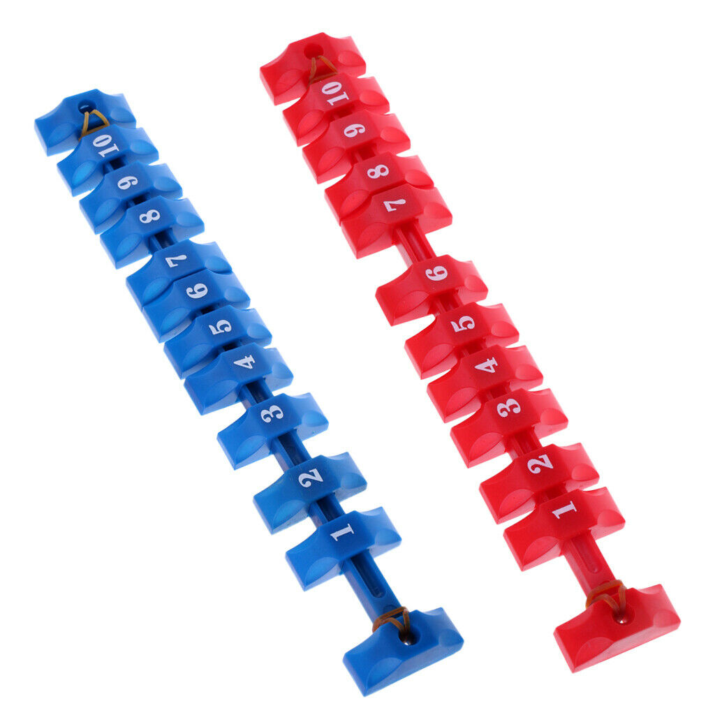 2 Pieces  Foosball Soccer Table Football Counter Scorer Keeper Units (numbered