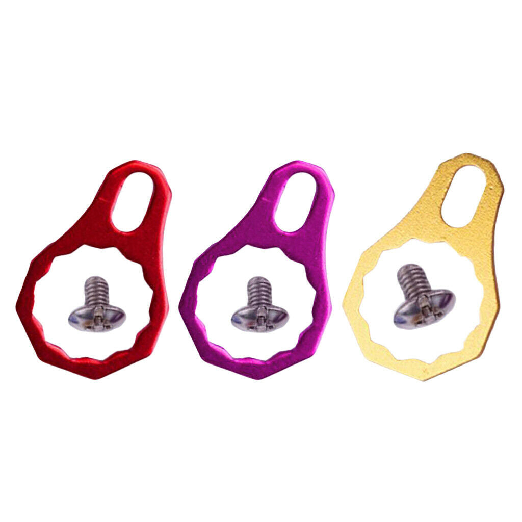 3 Pieces Reels Locking Plate Fishing Reel Handle Crank Nut Plate Left/Right