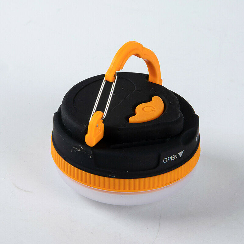 Battery Portable Lantern LED Camping Tent Light Hanging Working Emergency La Tt