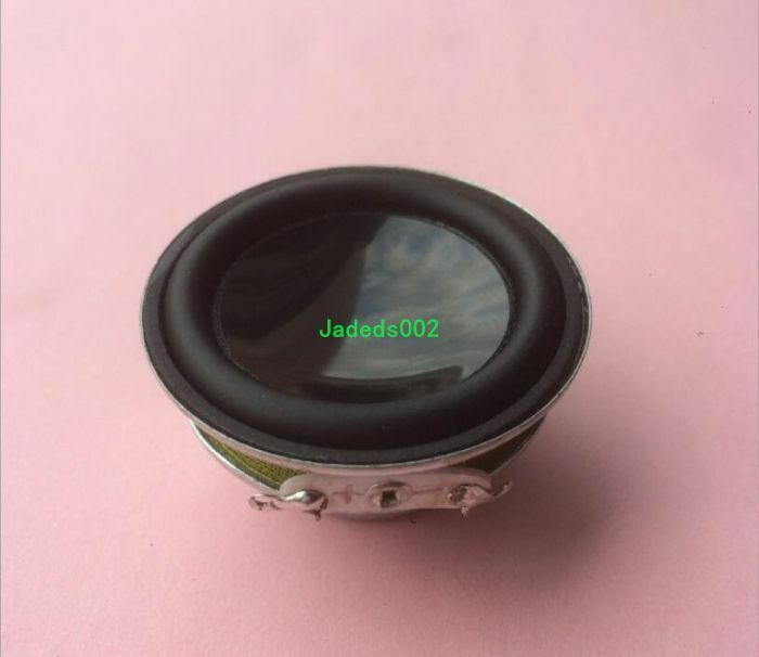 2pcs 40mm 4Ω 5W full-range Speaker 4ohm PU edge loudspeaker Home Audio parts