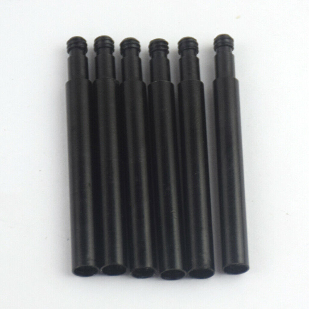 Lots 6 Presta Valve Extender Anti-Rust Extension Tube Wheel Valve Connector