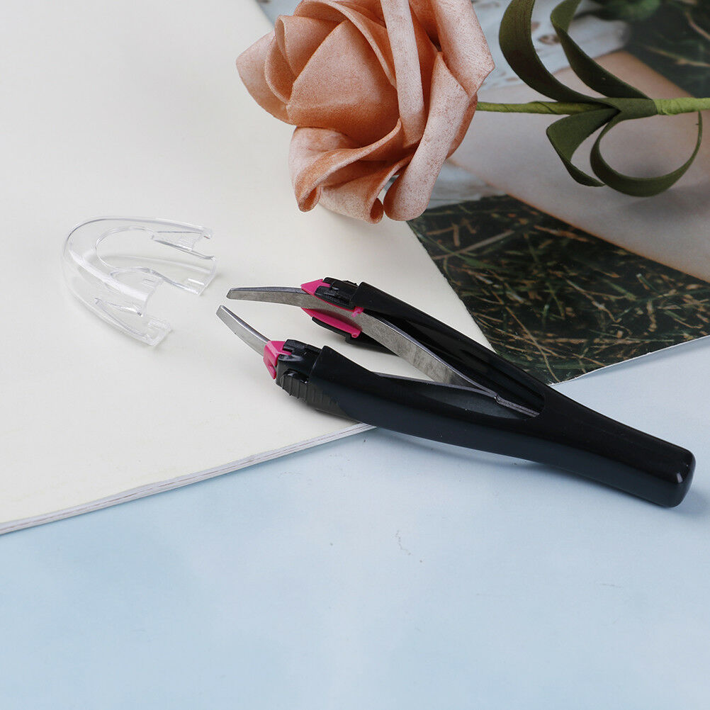 1Pc Matically retractable non-slip cosmetic eyebrow tweezers hair removal toY1