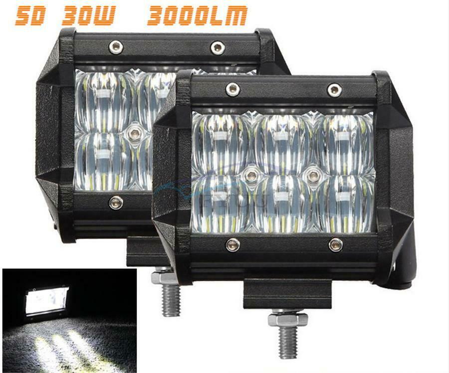1 Piece 10V-30V 6000K LED Spot\Flood Beam Work Light Bar For Truck Bus Jeep Boat