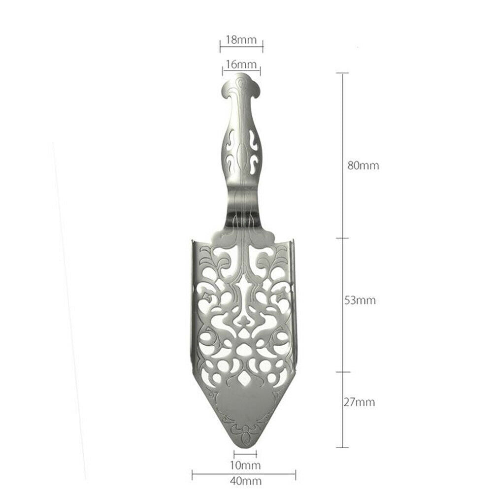 304 Stainless Steel Absinthe Spoon Cocktail Bar Utensils Bitter Scoop Tool