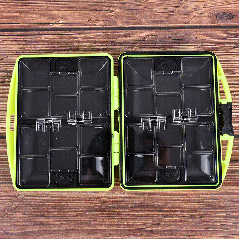 Fishing Tackle Box Waterproof Bait Lure Hooks Storage Boxes Carp Fly FishinS NC
