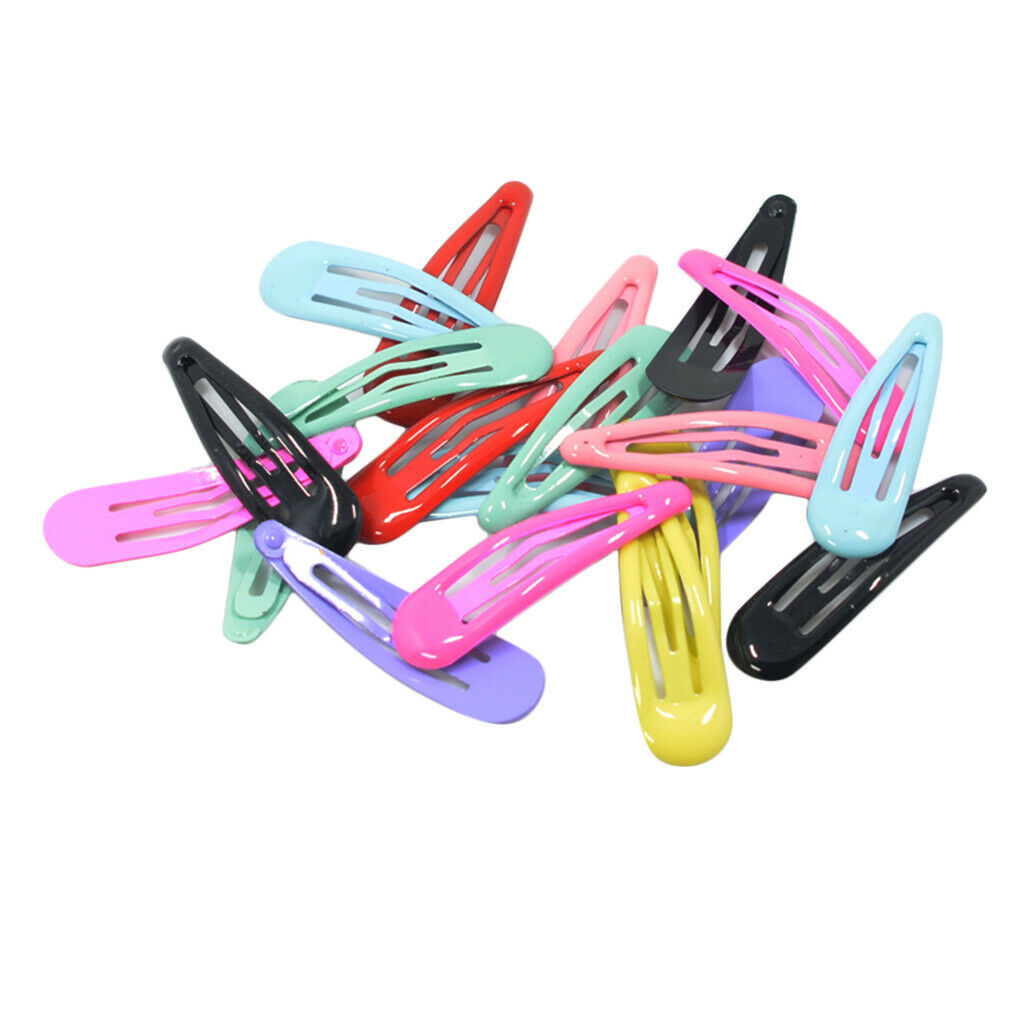 20Pc Cute Snap Hair Clips No Slip Hair Accessories for Babies Toddlers Girls