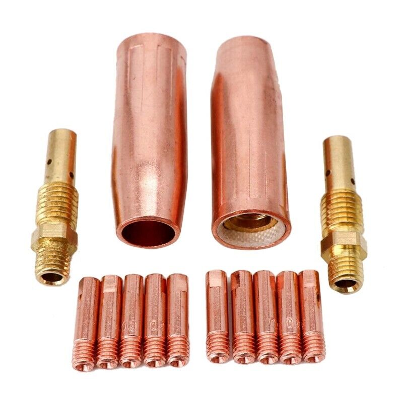 14Pcs Mig Welding Torch Accessories Kit for Tweco Mini /1 & Lincoln Magnum 100Y3