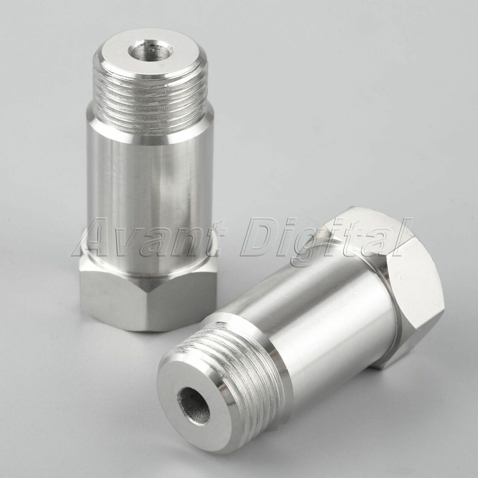 6X 90 Degree Angled O2 Check Engine Light CEL Oxygen Spacer Extension Adapter