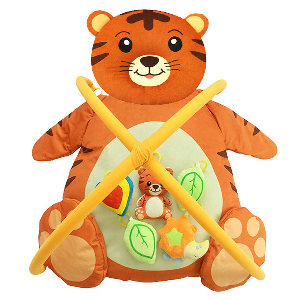Baby Musical Playmat Plush Toys Activity Gym Sleeping Bag Tiger