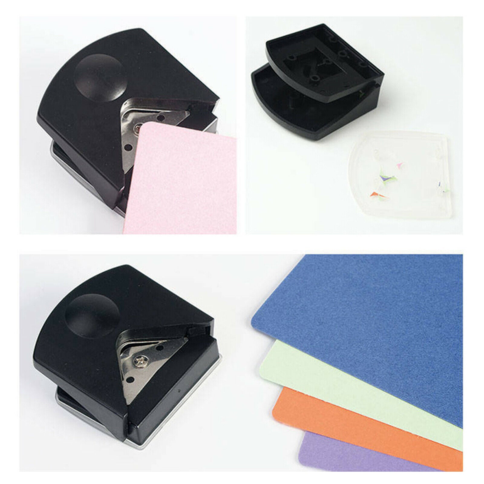 Corner Rounder Lightweight Cutter Tool for Card Photo Invitations Black