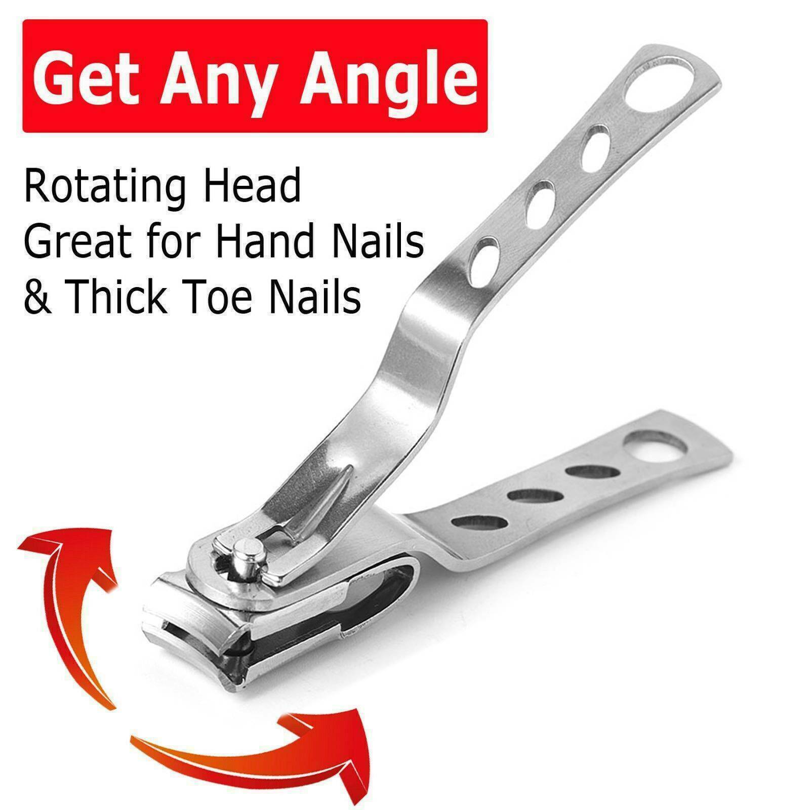 Adjustable Toenail Clippers Thick Ingrown Toe Nails Heavy Duty Precision Nails