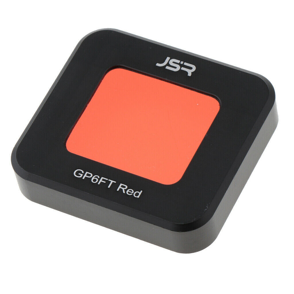 Waterproof UV CPL Lens Filter for Gopro Photography Camera-Red