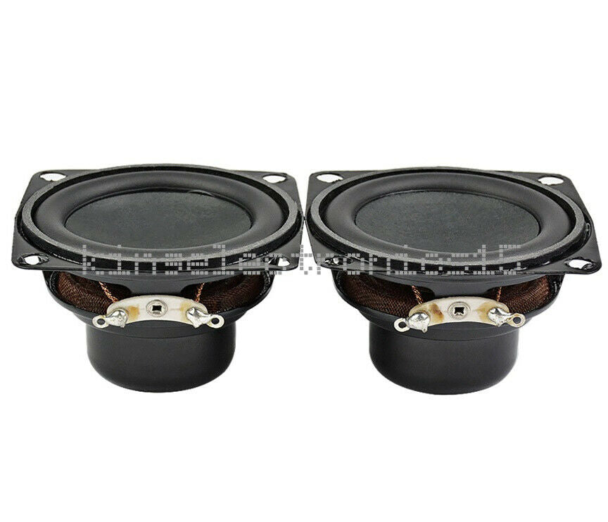 2Pcs 53MM 10W 4Ohm Audio Speaker Full Range Speakers Bass Multimedia Loudspeaker