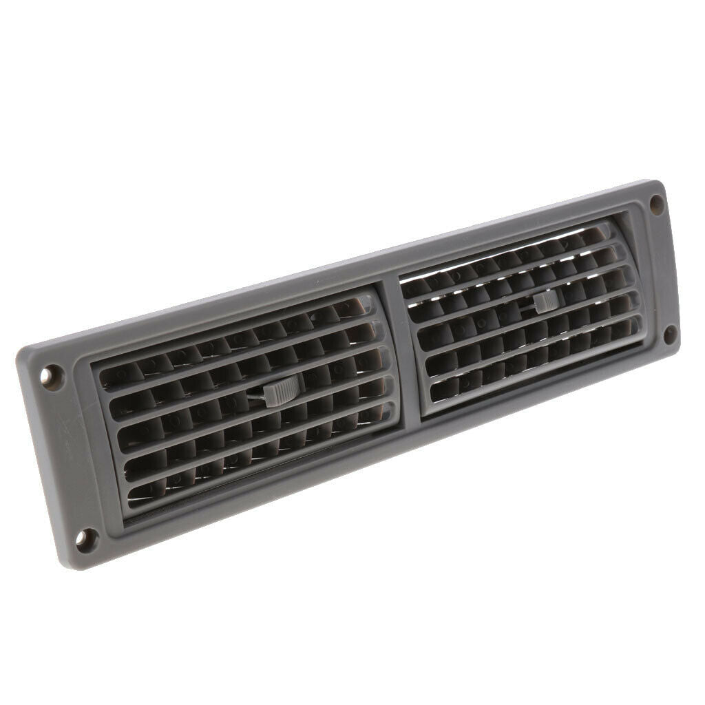 Pack 2 Universal Heat Air  Air Vent Outlet Grilles ABS Plastic