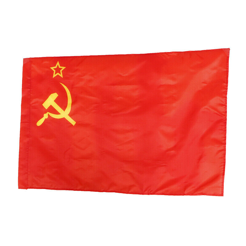 60*90cm Red CCCP Union of Soviet Socialist Republics USSR Flag Banner Hom.l8