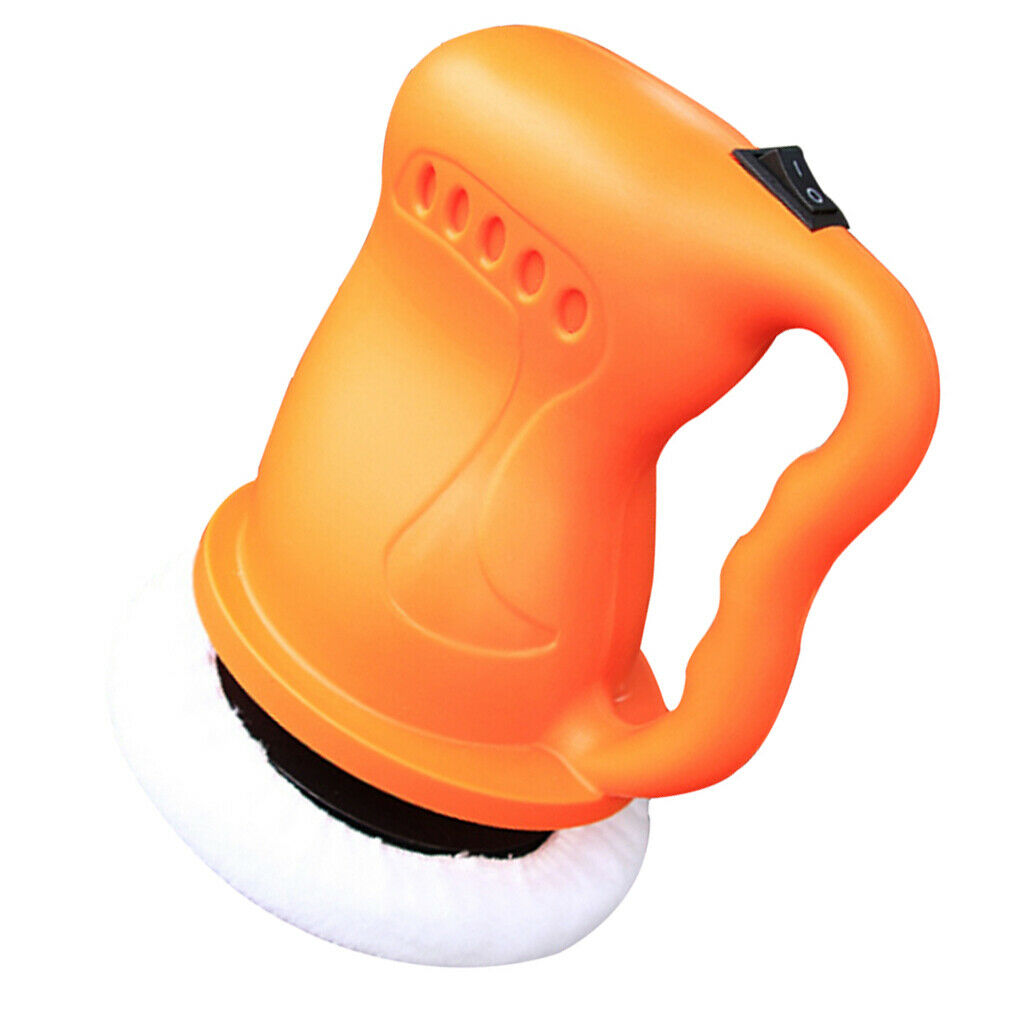 36W Electric Auto Car Polisher Polishing Buffing Machine Applicator Orange