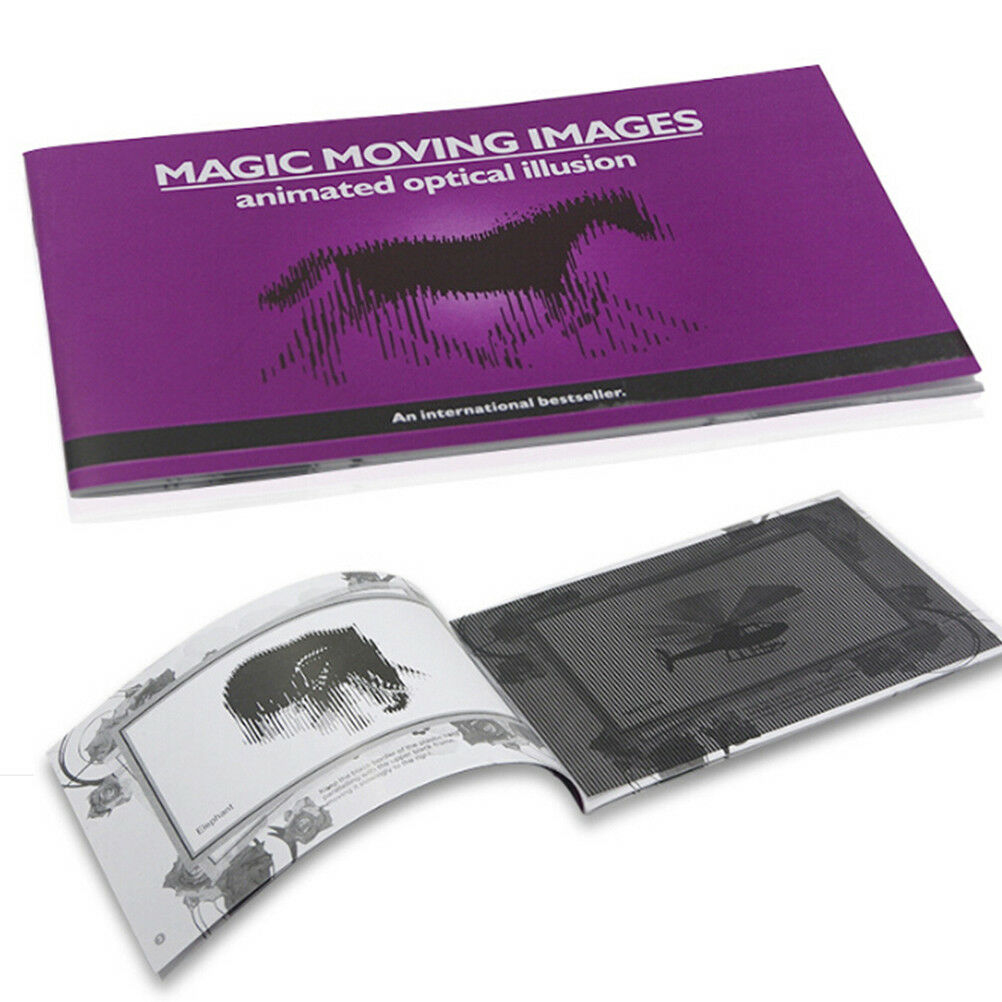 Magic moving images books kids children magic tricks props toys .l8