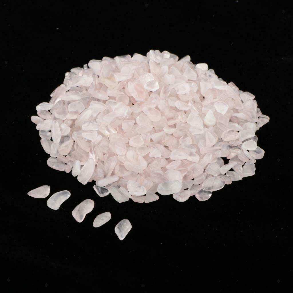100g Natural Quartz Crystal Stone Small Mineral Aquarium Vase Decor Craft