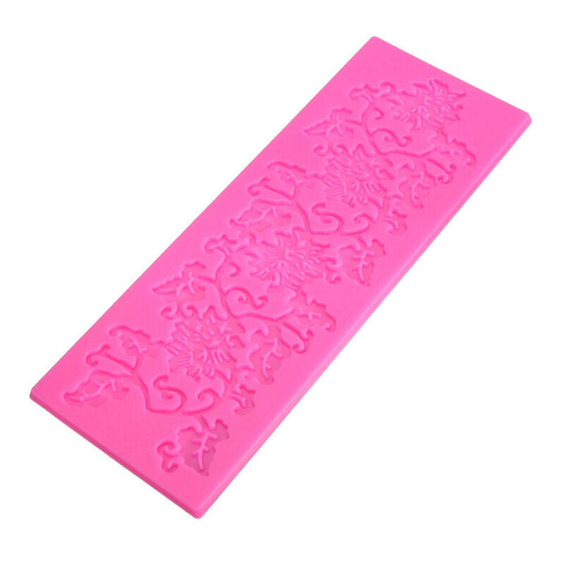 Quality Lace Silicone Fondant Baking Cake Sugar Craft Mould Decorating Mo.l8