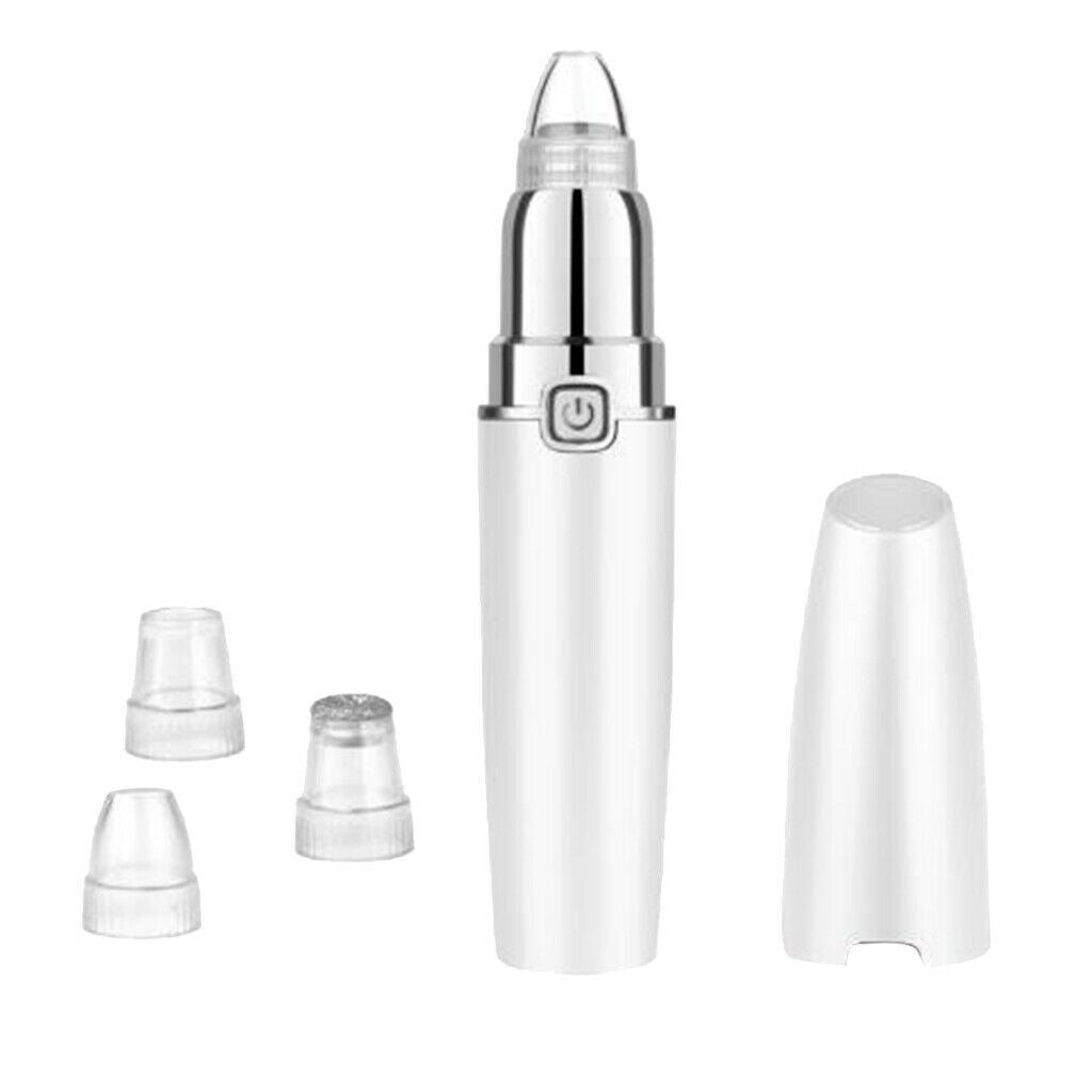 Electronic Blackhead Remover Vacuum Suction Facial Acne Pore Cleaner with 3 Head