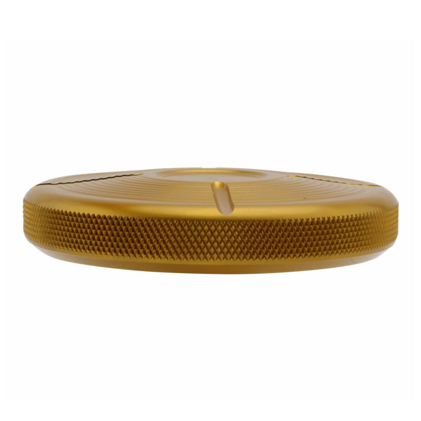 1PC Fuel Tank Gas Cover Aluminum Petrol Cover for BMW R18 Fingerprint Yellow
