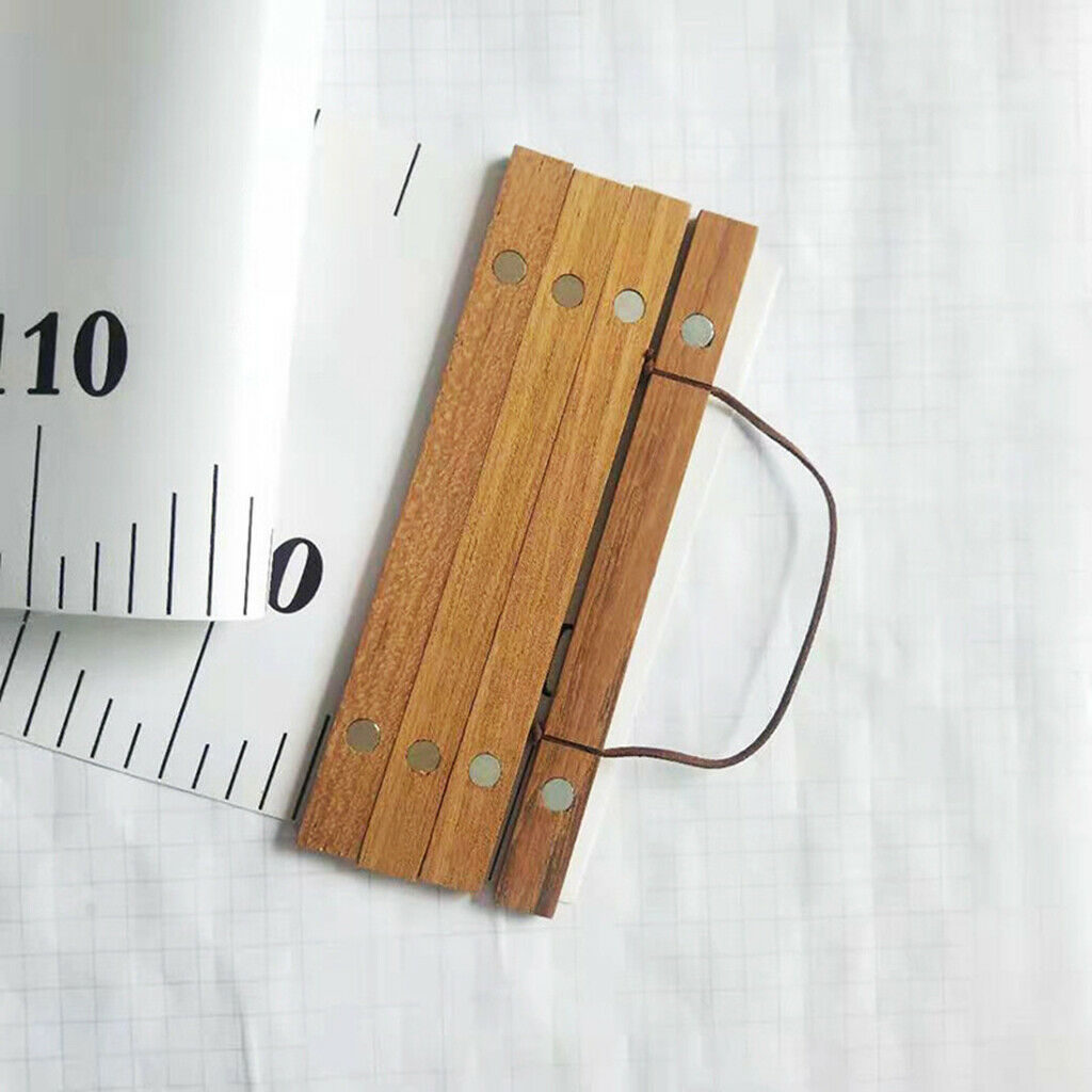 Wood Frame Hanging Baby Growth Chart Ruler for Kids Chart Baby Room Decor