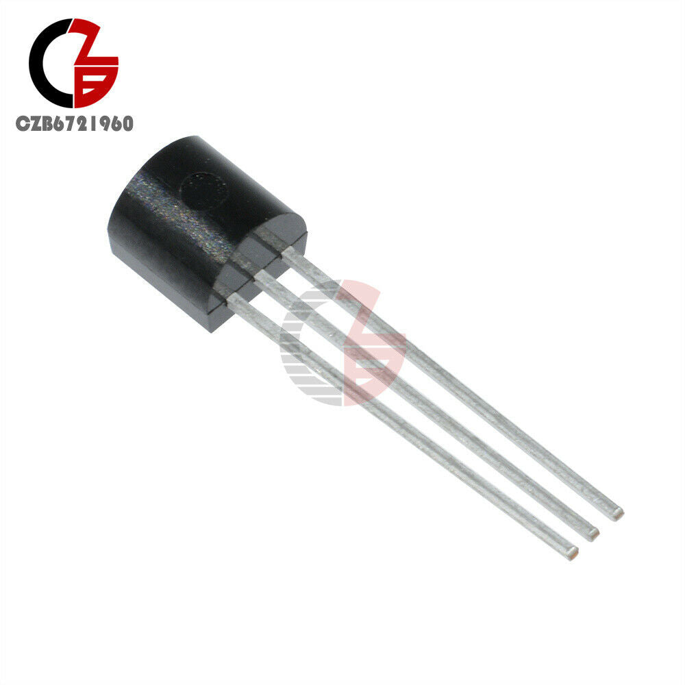 50Pcs Digital DALLAS 18B20 DS18B20 TO-92 Wire Thermometer Temperature IC Sensor