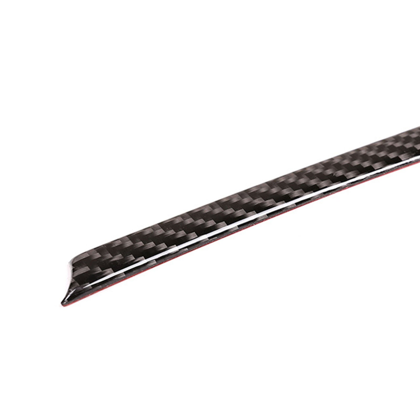 2Pcs For Mercedes-Benz C Class W204 07-13 Carbon Fiber Console Side Cover Trim