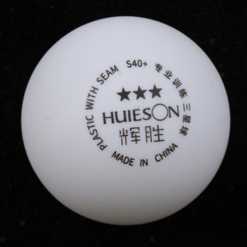 6pc 3-Star 40+mm Premium  Pong Balls Advanced Training Table Tennis Ball
