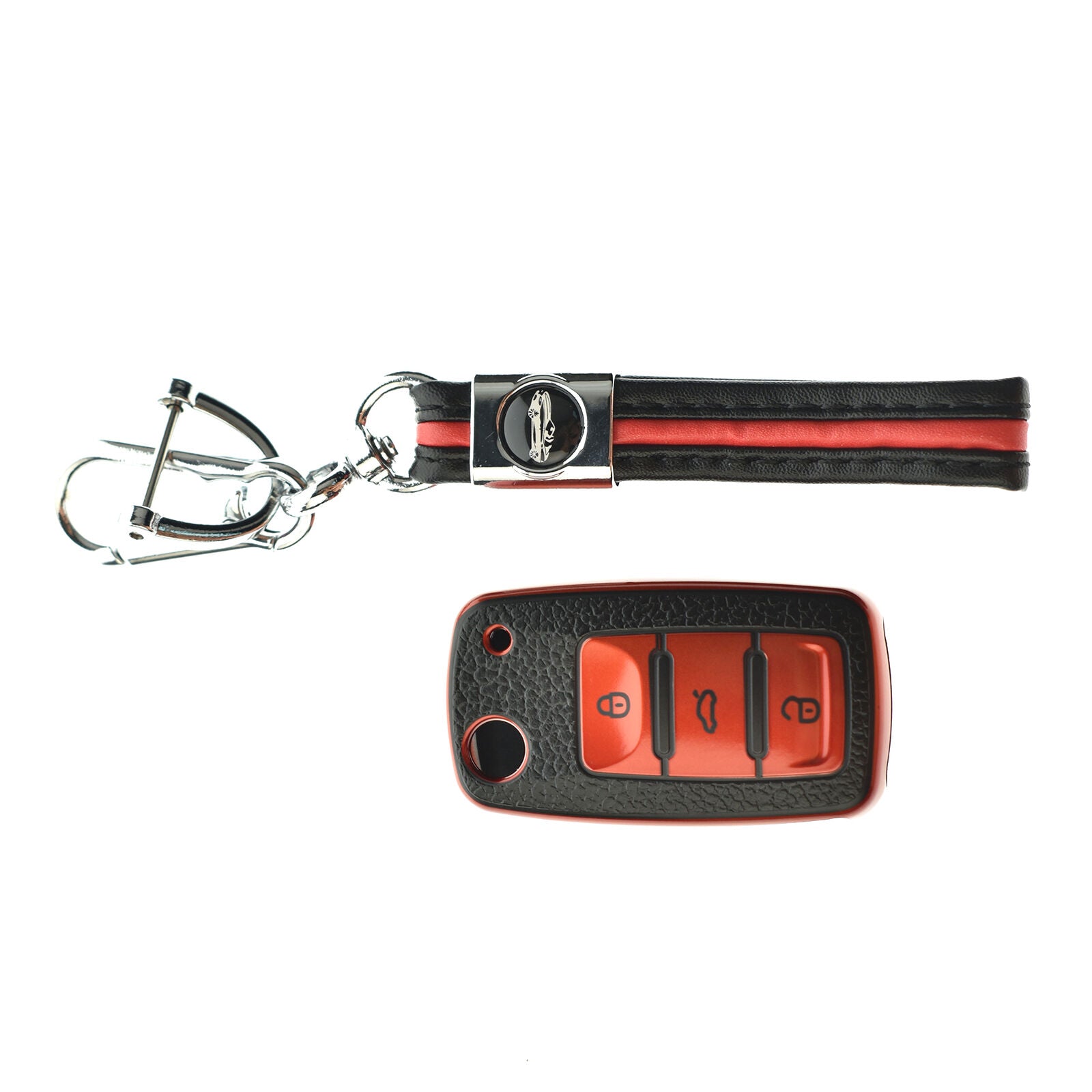 1x Brand New Key Fob Cover TPU Case For VW Golf GTI R32 Beetle Jetta Rabbit Polo