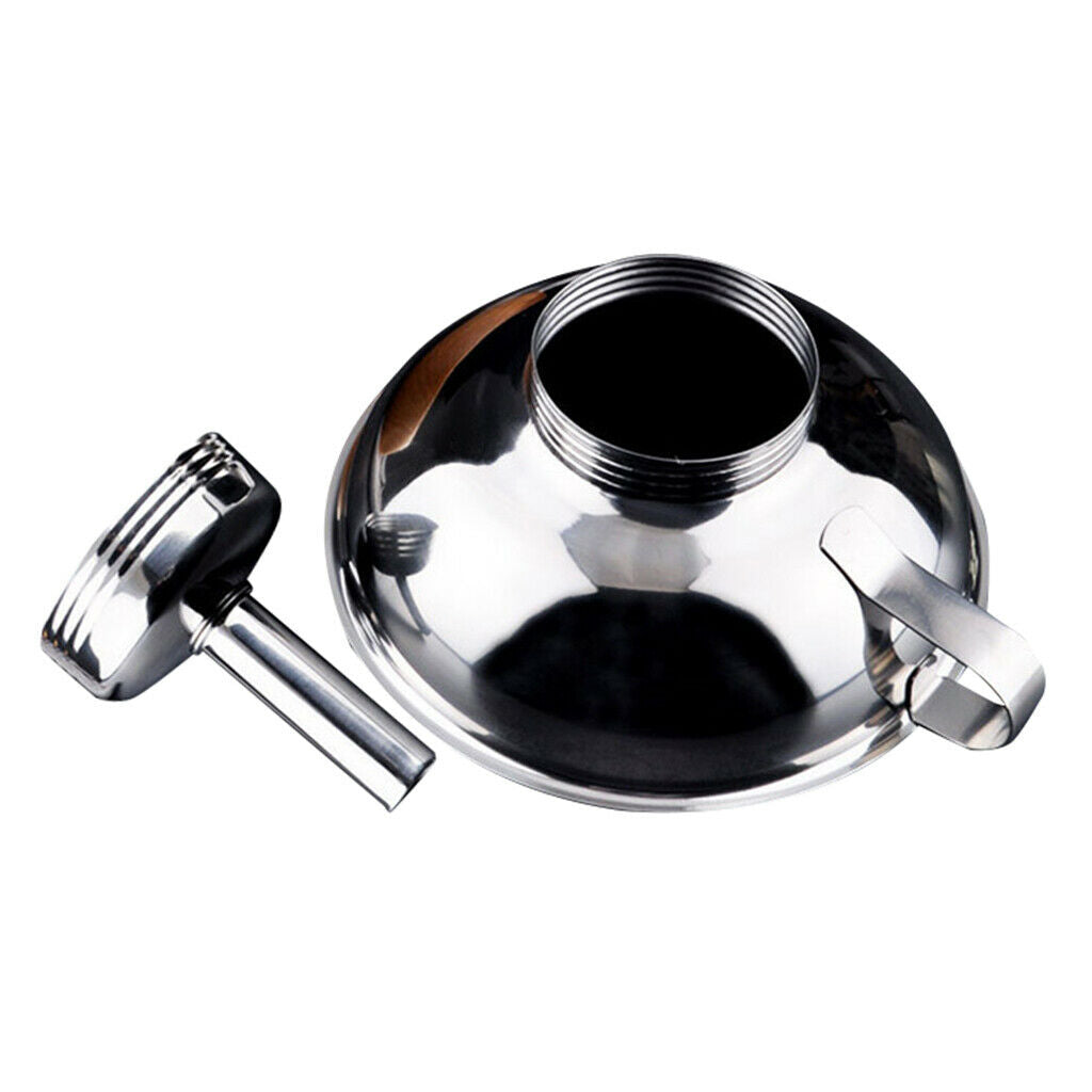 Wide & Narrow Mouth Stainless Steel Metal Funnel Set Durable Easy to Wash