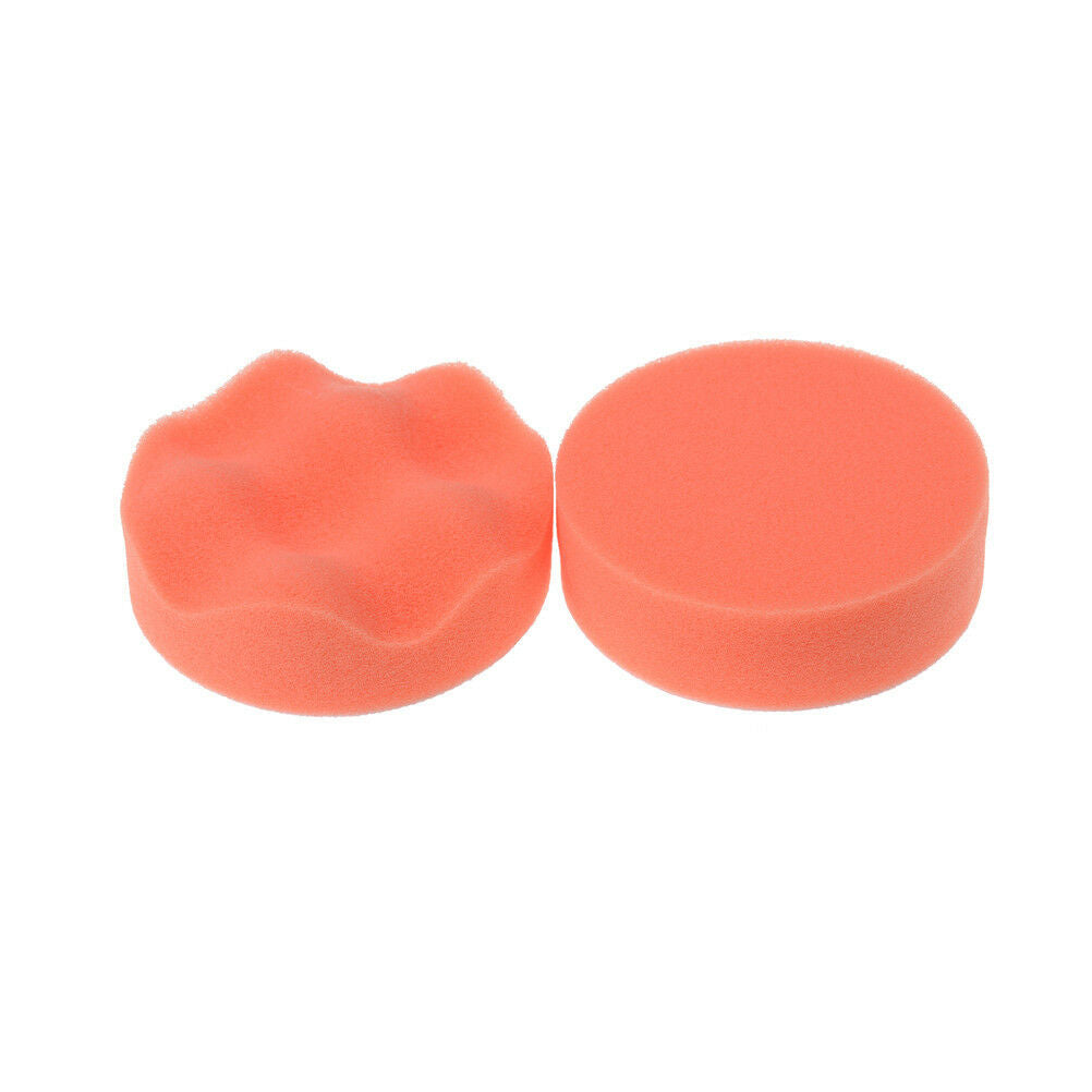 5Pcs 3" Buffing Pad Auto Car Polishing Wheel Kit Buffer + Drill Adapter S GtDFA