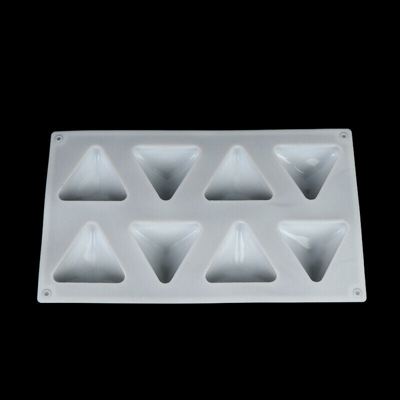 8 Cavity Silicone Cake Mold For Baking Decorating Tool Mousse Dessert JellyFCA