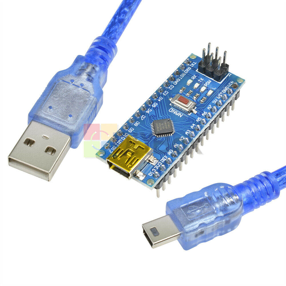 USB Nano V3.0 ATmega328P 5V 16M CH340G Micro-Controller Driver w/ Cable Arduino