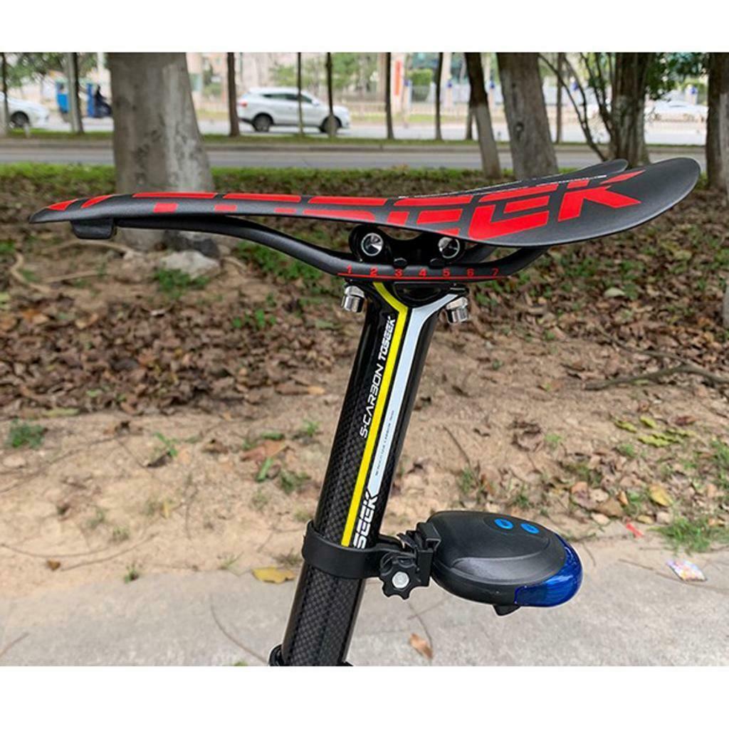 Carbon Fibre Seatpost Bicycle Seat Post Tube Seat 30.8mm Yellow 30.8x400mm